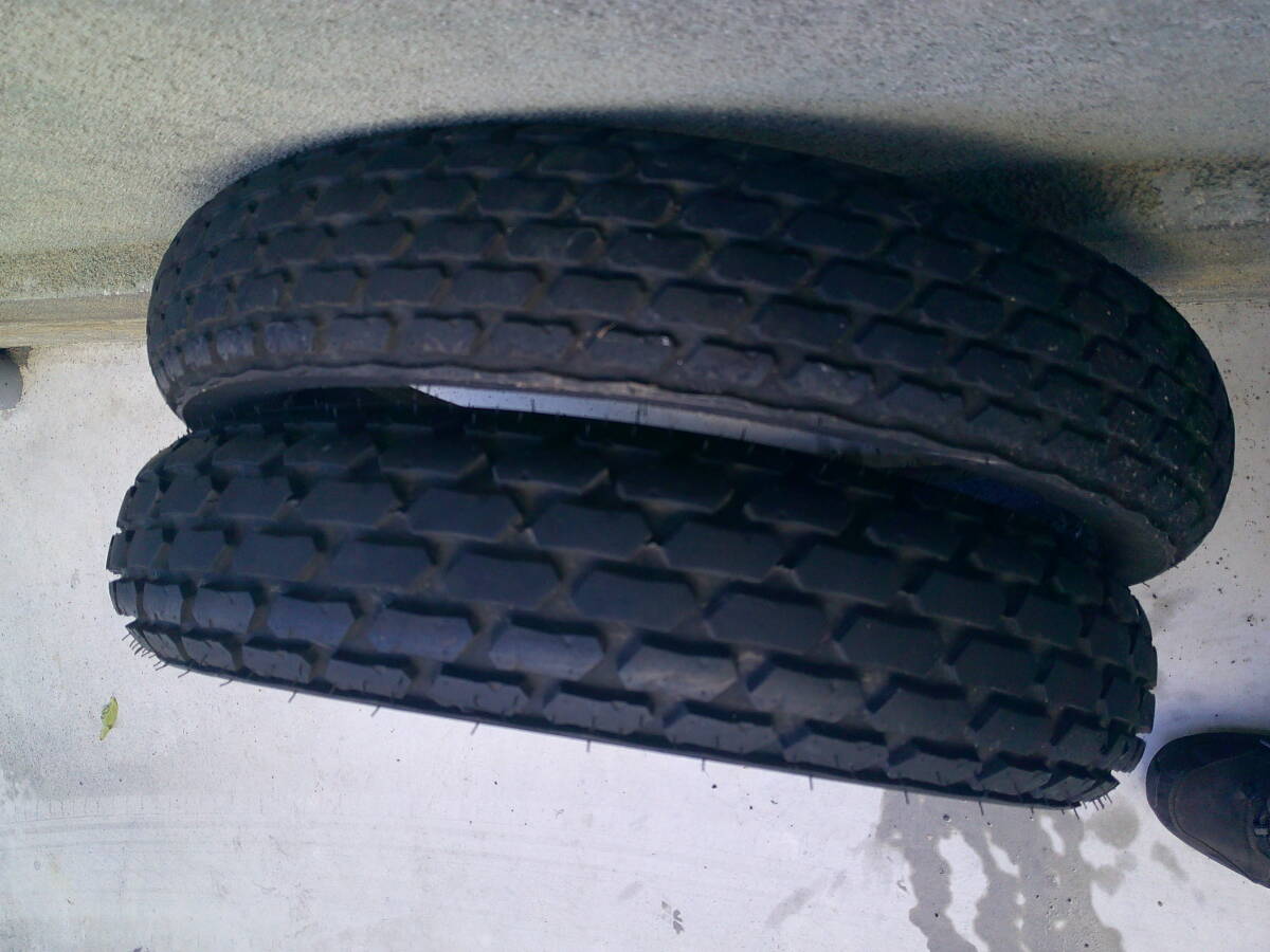 ダンロップ、K180,130/80-18,10/90-19,中古_画像3