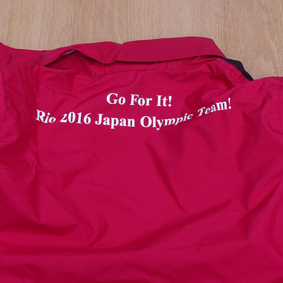 【09】CANON オリジナルジャケット（JOCロゴ入り）リオ2016オリンピック日本代表選手団応援キャンペーン　景品_画像5