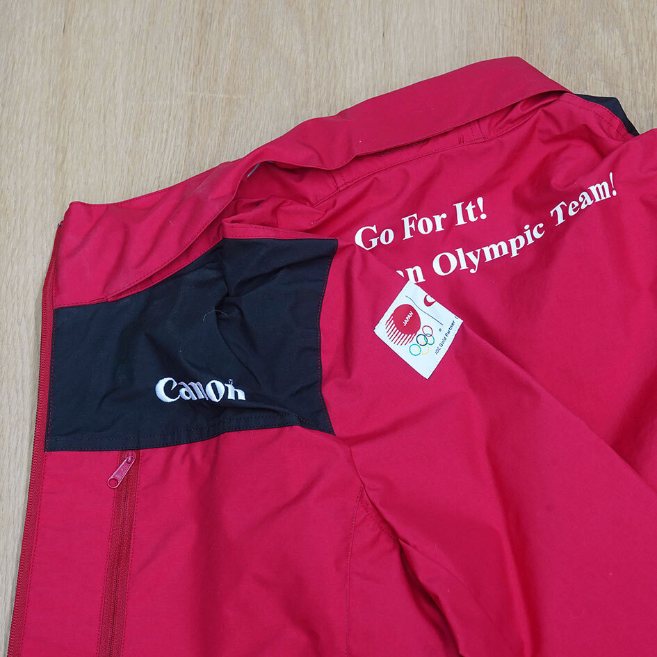 【09】CANON オリジナルジャケット（JOCロゴ入り）リオ2016オリンピック日本代表選手団応援キャンペーン　景品_画像6