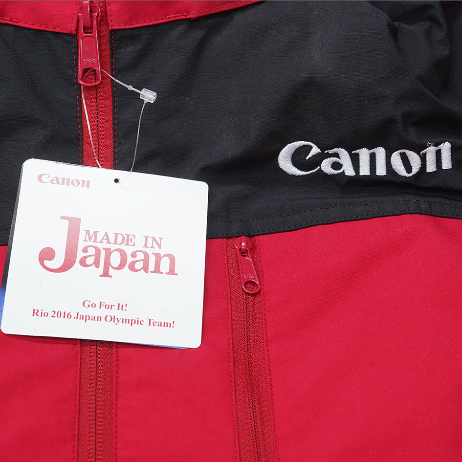 【09】CANON オリジナルジャケット（JOCロゴ入り）リオ2016オリンピック日本代表選手団応援キャンペーン　景品_画像7
