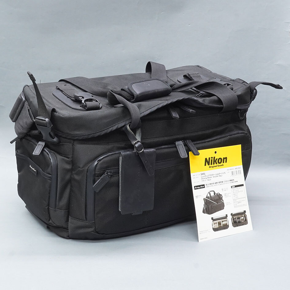 【09】NIKON シューティングマスター　ショルダーバッグ　L_画像1
