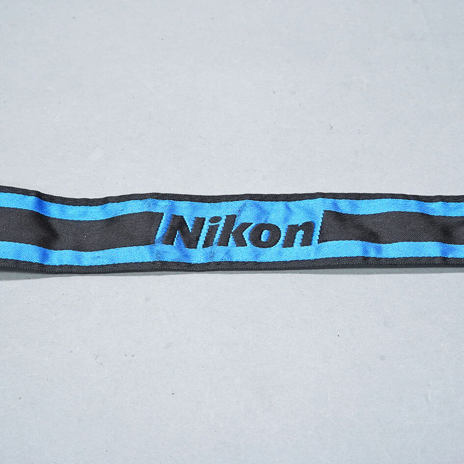 【60】 Nikon ニコン ストラップ 青色_画像3