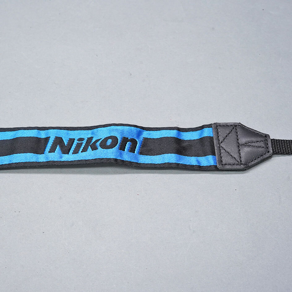 【60】 Nikon ニコン ストラップ 青色_画像4