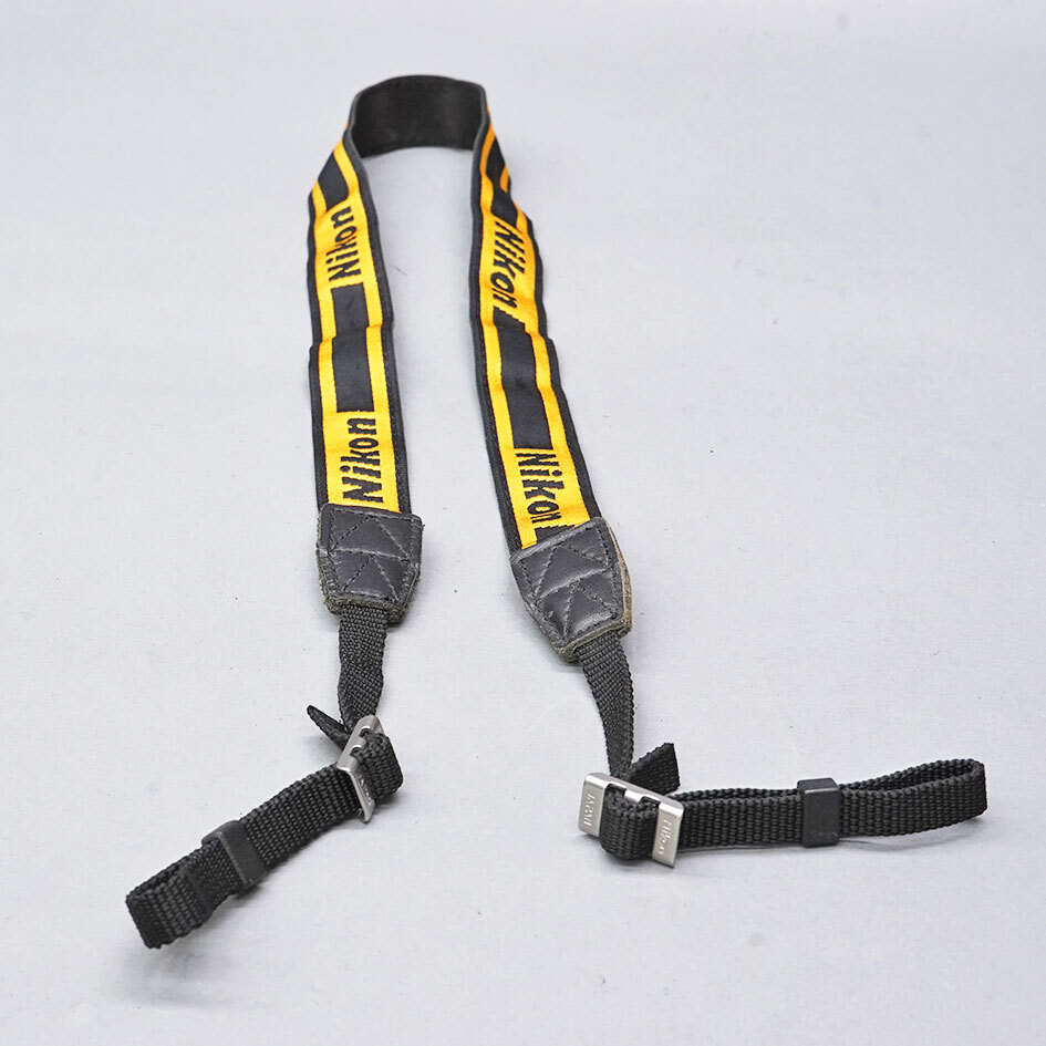【60】Nikon ニコン ストラップ 黄色　イエロー_画像2
