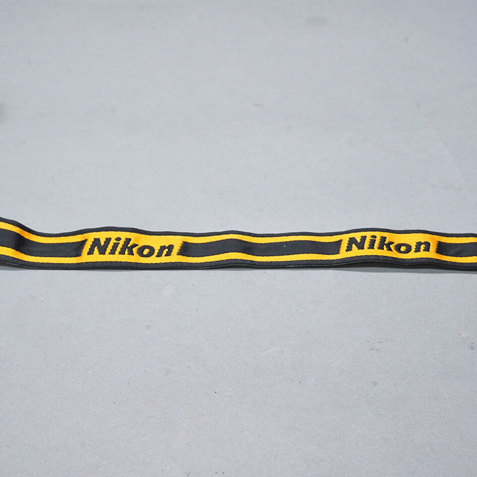 【60】Nikon ニコン ストラップ 黄色　イエロー_画像4