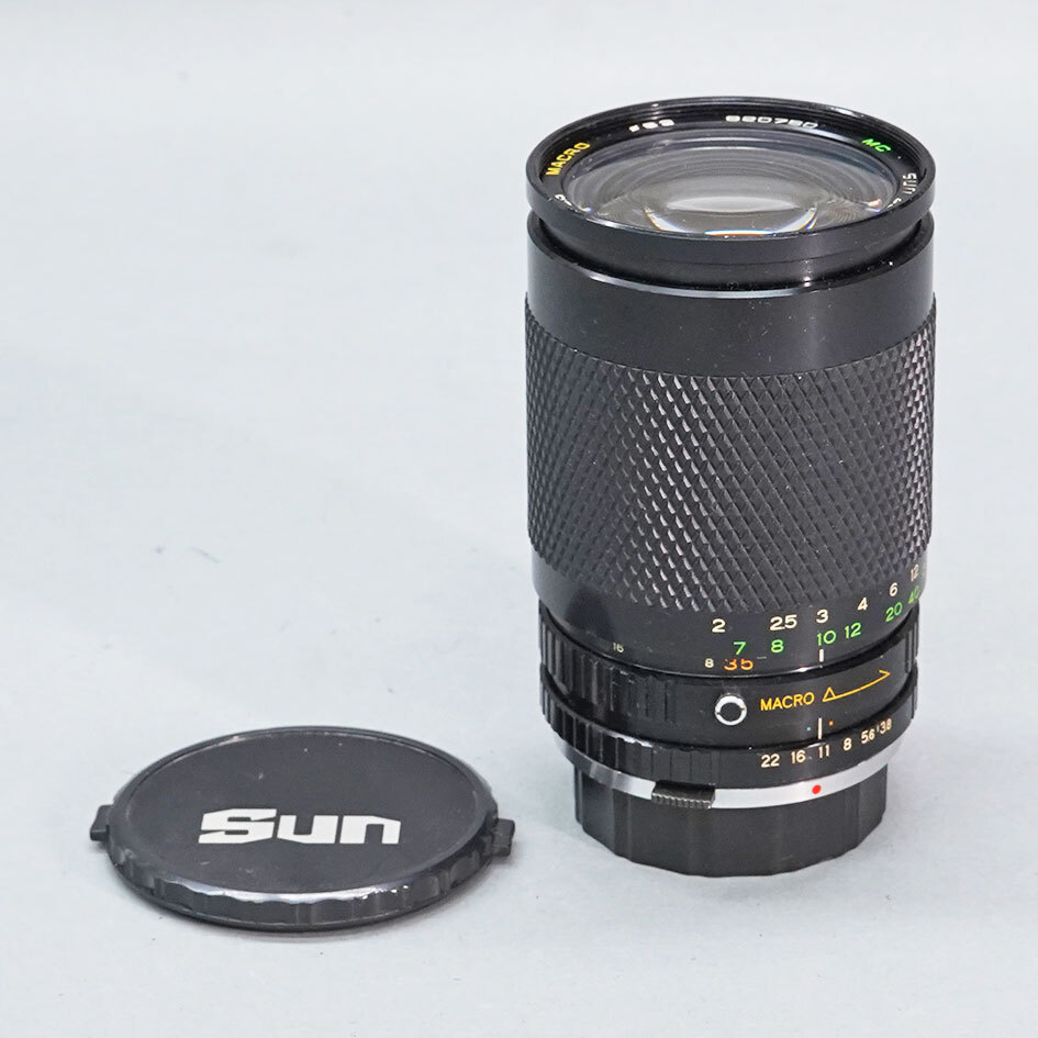 【55】MC SUN ZOOM 35-140 F3.8-5.3 MACRO オリンパスOM マウント_画像1
