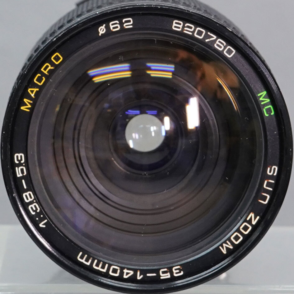【55】MC SUN ZOOM 35-140 F3.8-5.3 MACRO オリンパスOM マウント_画像4