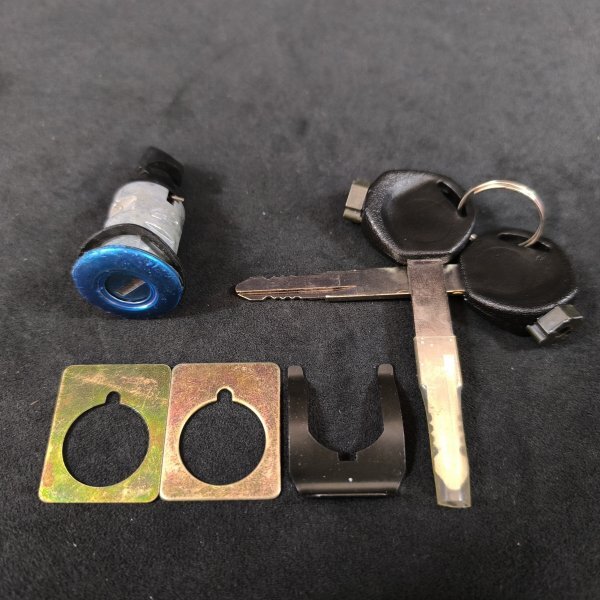 ホンダ DIO TODAY キーシリンダーセット AF61 AF62 ディオ トゥデイ シャッターキー シートロックシリンダー_画像2