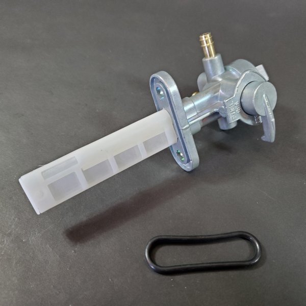 ヤマハ フューエルコック RZ250 350LC RD250 RD350 RD400 リプロダクション 燃料コック ガソリン コック YAMAHA 1A0-24500_画像1