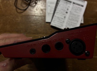 BOSS ボス GT-001 電源ケーブル 未使用USBケーブル 書類元箱付属 中古 良品 _画像4