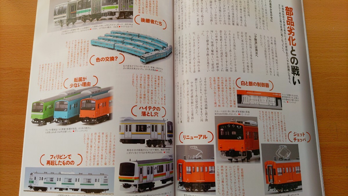 即決Nゲージ読本エヌ保存版・国鉄201系電車の軌跡・TOMIX 小田急電鉄70000形GSE ロマンスカー・箱根登山鉄道1000形ベルニナ号を加工する_画像5