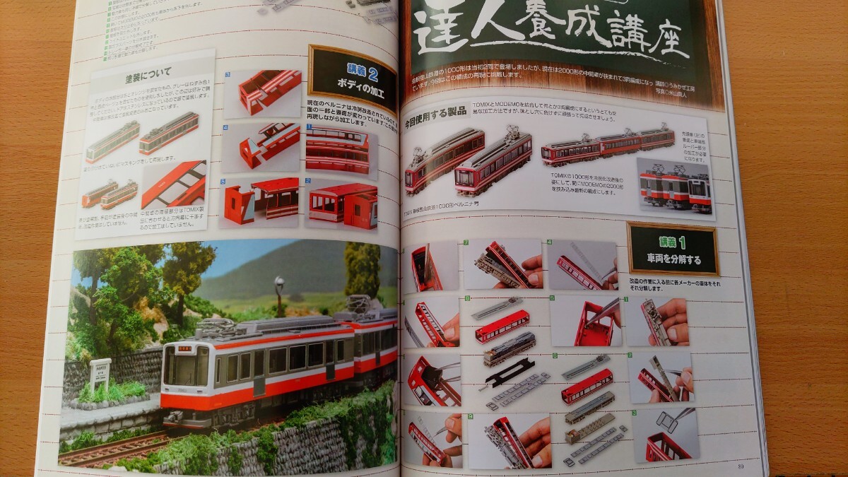 即決Nゲージ読本エヌ保存版・国鉄201系電車の軌跡・TOMIX 小田急電鉄70000形GSE ロマンスカー・箱根登山鉄道1000形ベルニナ号を加工する_画像8