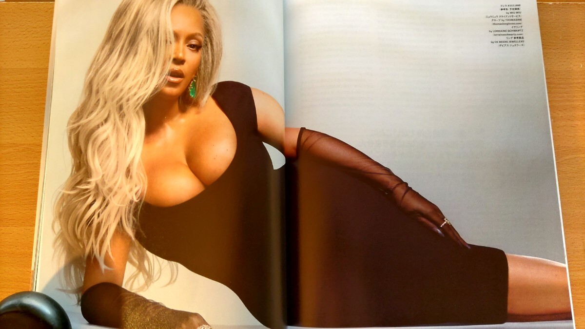 即決GQ保存版グラビア Beyonce ビヨンセが語る レガシー アート 家族_画像4