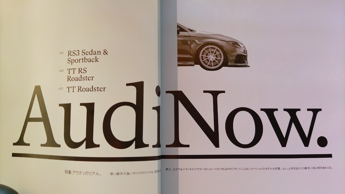即決エスフォー保存版 アウディ カスタムの世界・AUDI 8V RS3 セダン&スポーツバック・FV/8S TT RSロードスター/TTロードスター/balance it_画像2