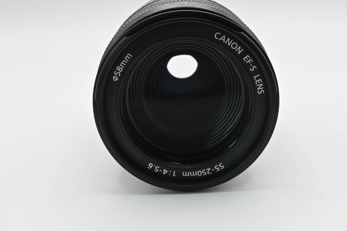 【美品】CANON (キャノン) ズームレンズ EF-S 55-250mm f4-5.6　IS_画像5