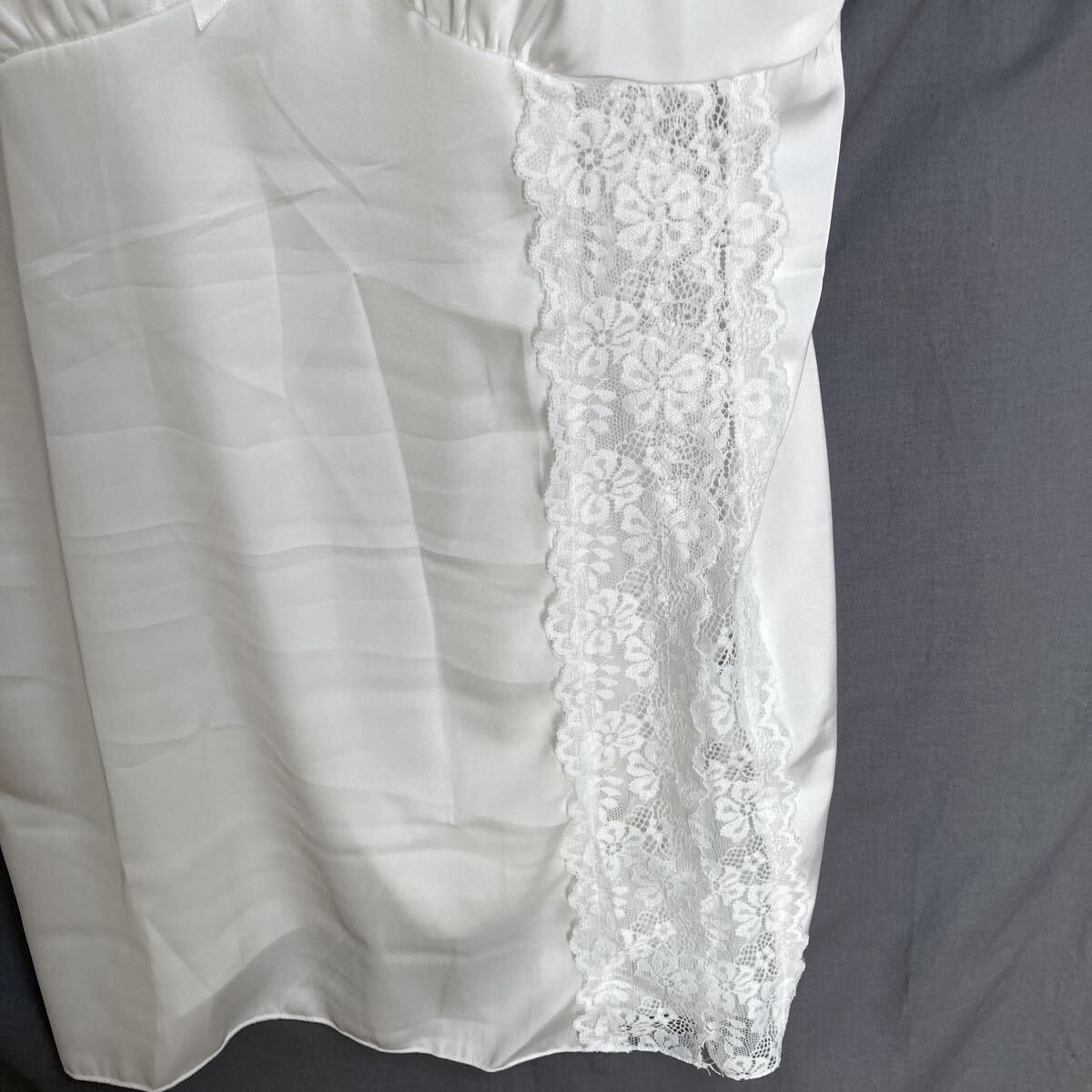 ホワイトキャミソール4L_画像10