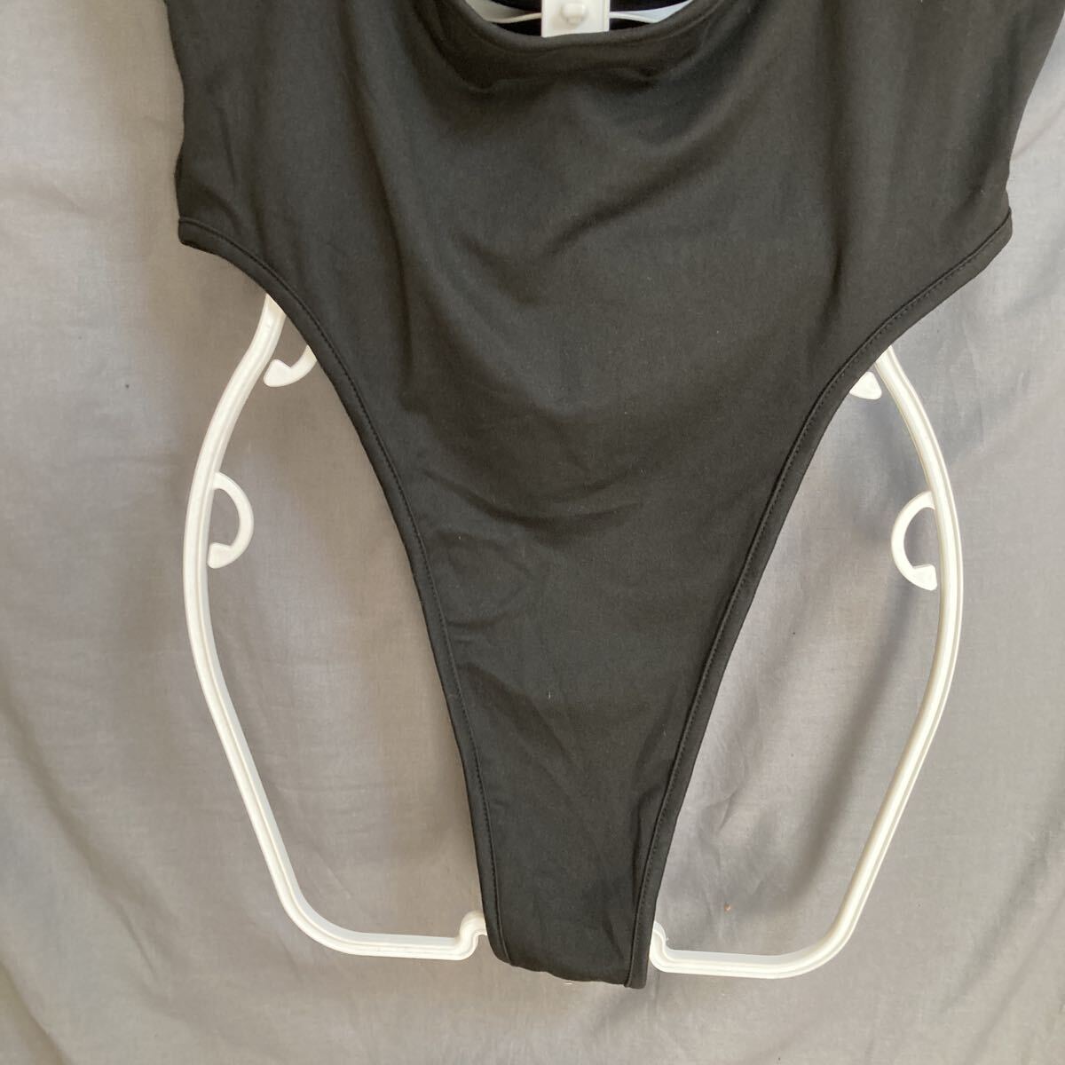 ブラック ハイレグハイカットボディースーツ3L_画像6