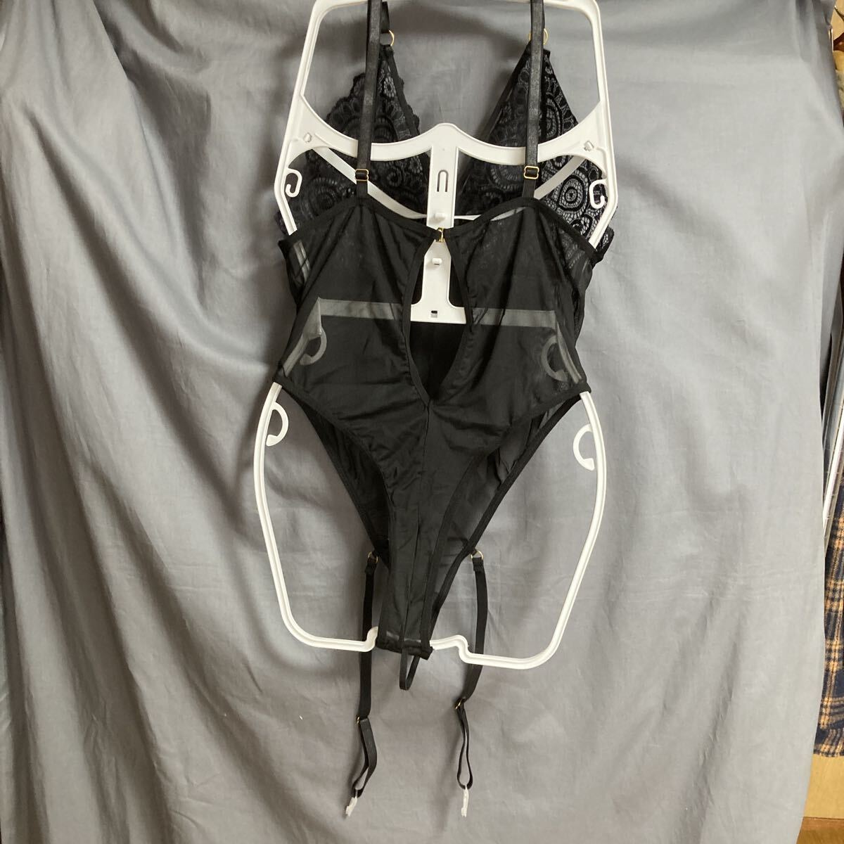 ブラックシアーレオタード3L_画像6