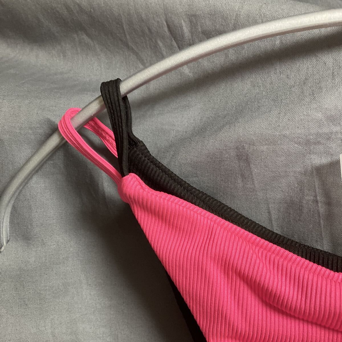 ブラック&ピンクのビキニボトム3L_画像4