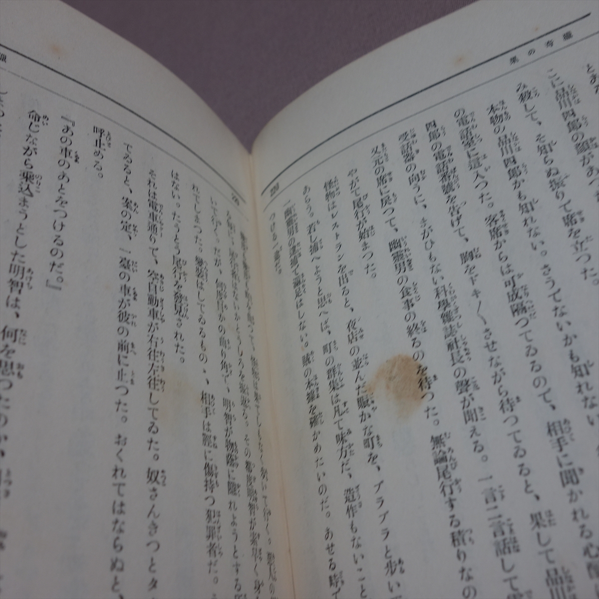 【注意事項あり】 昭和6年 江戸川乱歩全集 第七巻 猟奇の果 他三篇 江戸川乱歩 平凡社 / 全集 第7巻 7巻 七巻 江戸川亂歩_画像7