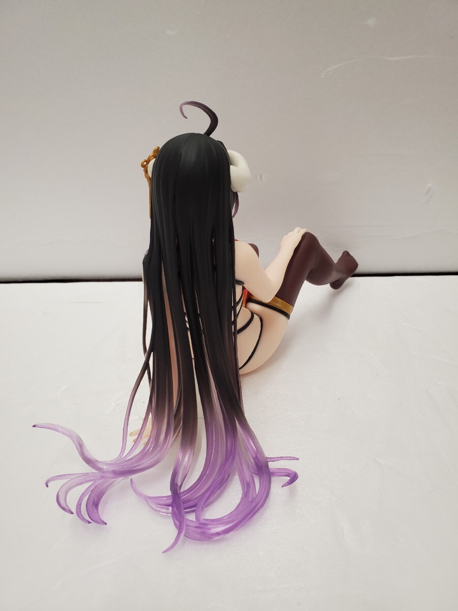 Mi★1円～【保管品】 オーバーロード Desktop フィギュア アルベド～チャイナドレスver.～ 箱付き タイトー_画像6