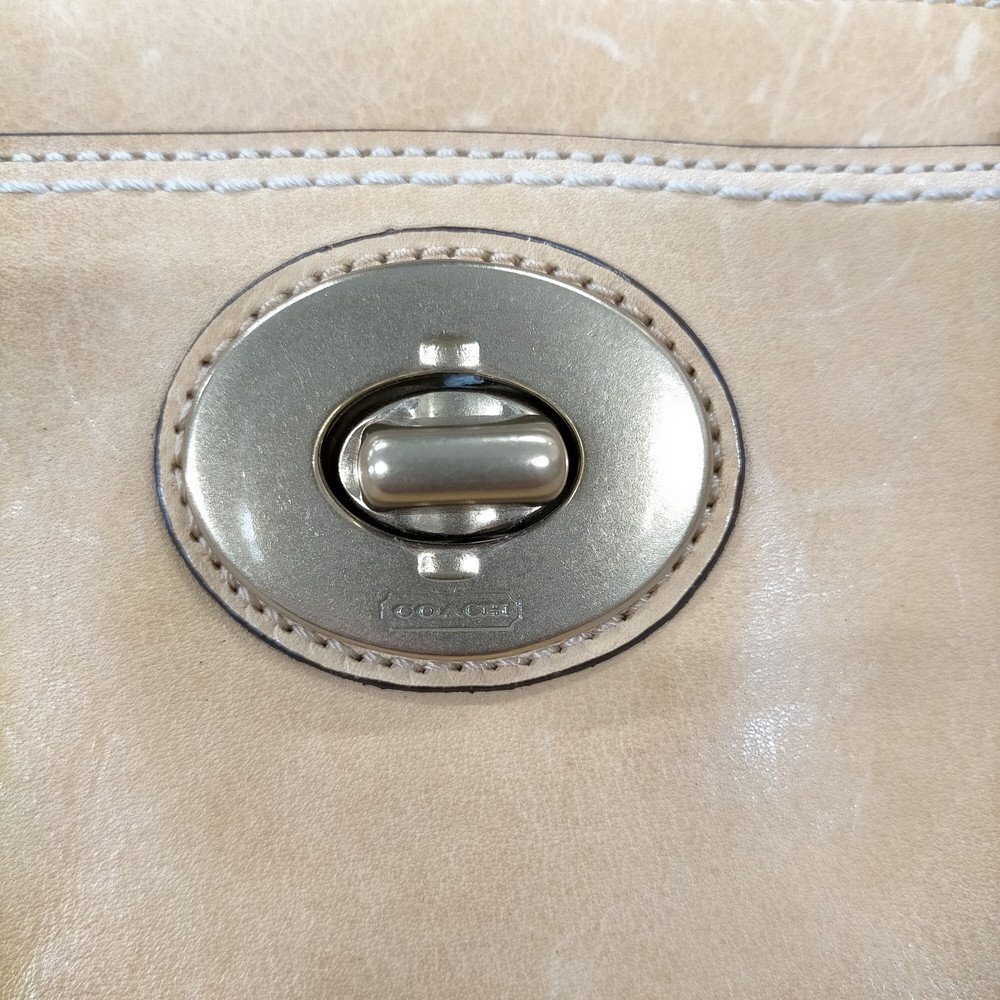 COACH コーチ バッグ 5点セット トート ショルダー ハンド ベージュ キャメル系 まとめ売り 3608352_画像4