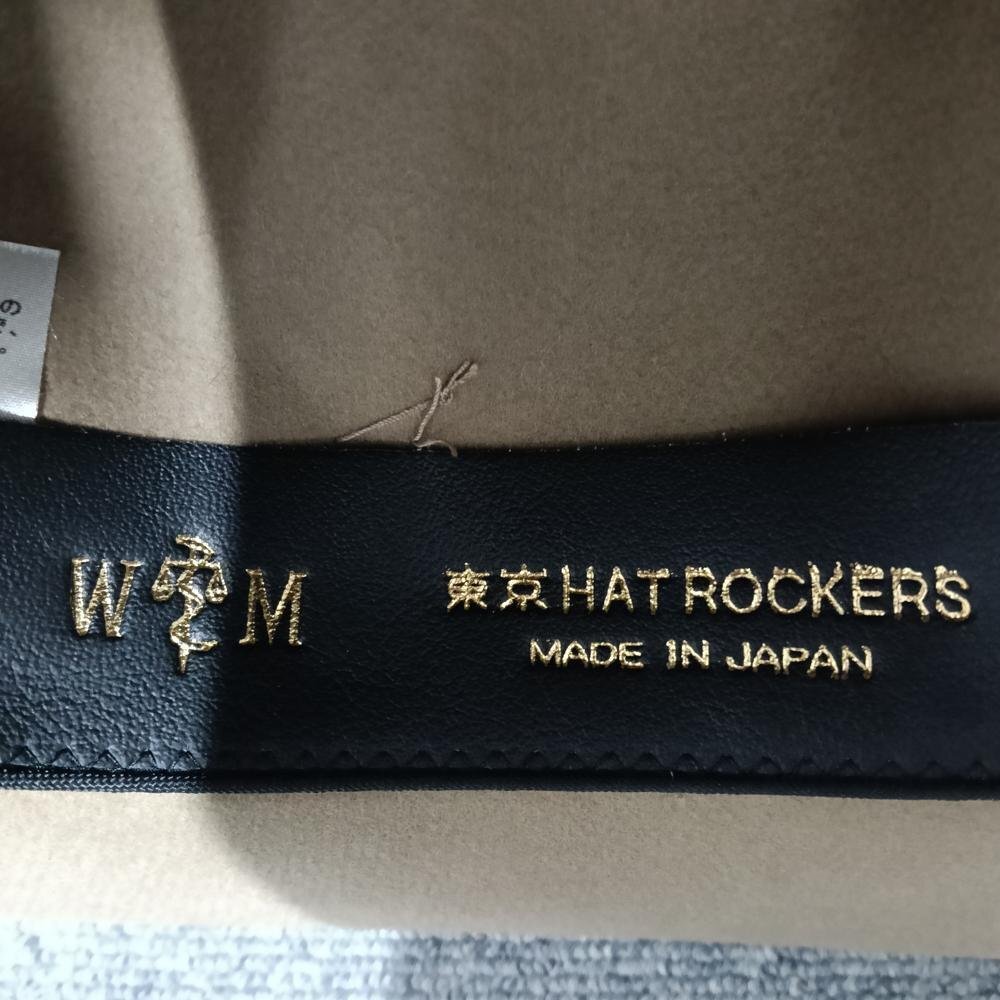 ワコマリア ベージュカラー フェルト素材 ハット 頭囲57㎝ 3966863_画像3