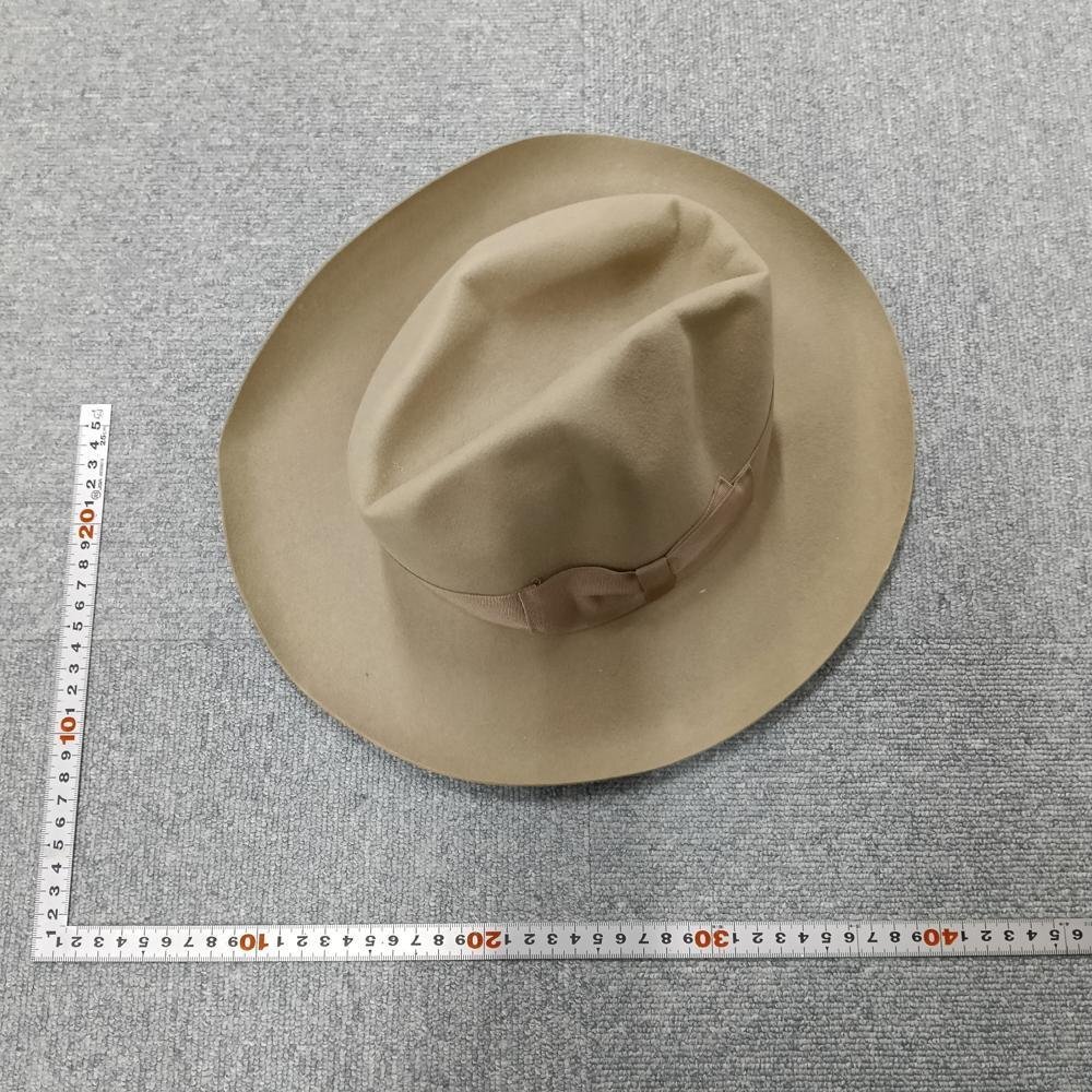 ワコマリア ベージュカラー フェルト素材 ハット 頭囲57㎝ 3966863_画像1