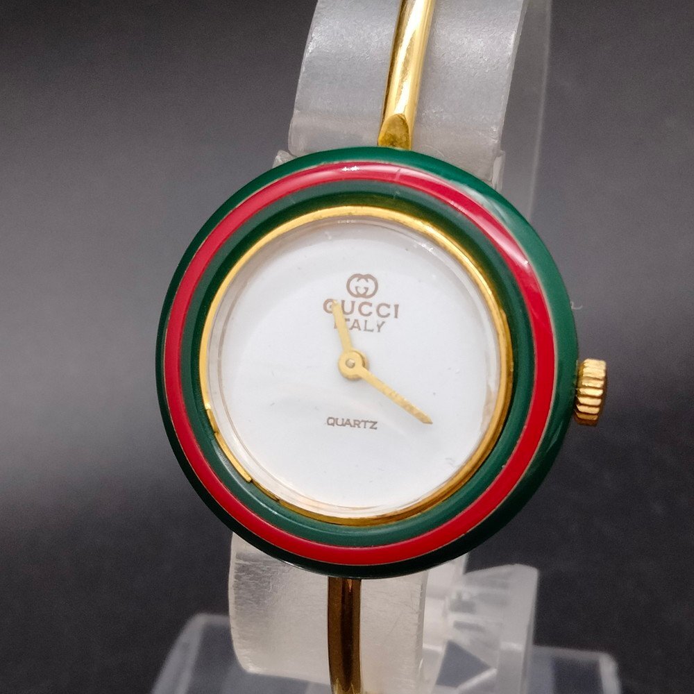 グッチ Gucci 腕時計 動作品 (エボーシュ ムーブメントCal.6820) レディース 4107751_画像1