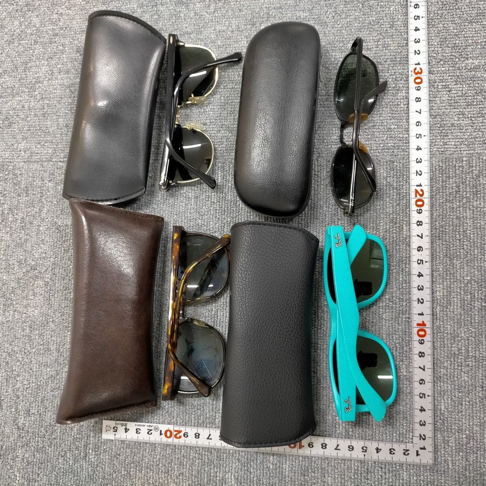 Ray-Ban RayBan солнцезащитные очки 4 шт. комплект с футляром Wayfarer Clubmaster серия продажа комплектом 3608424