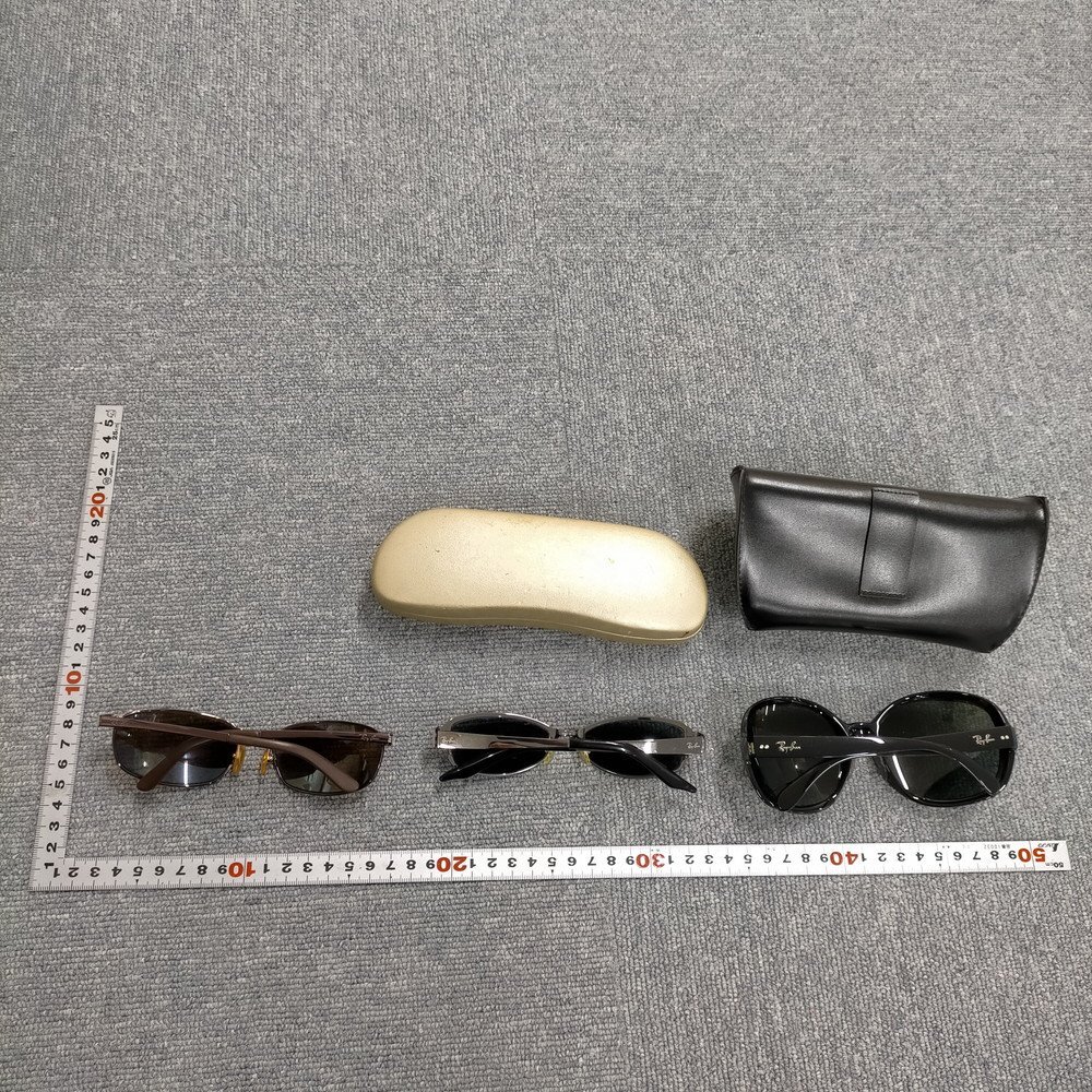 Ray-Ban RayBan солнцезащитные очки 2 шт +D&G солнцезащитные очки 1 шт. итого 3 шт. комплект кейс 2 шт. б/у 3608415