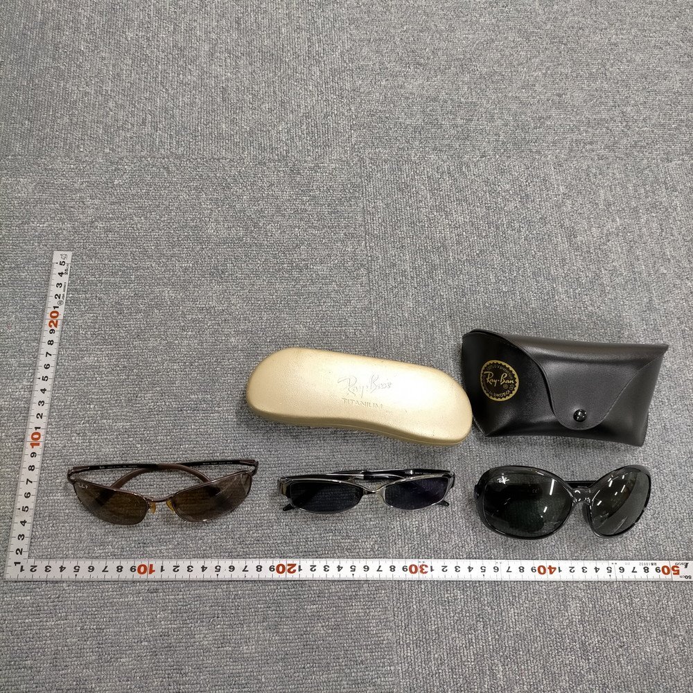 Ray-Ban RayBan солнцезащитные очки 2 шт +D&G солнцезащитные очки 1 шт. итого 3 шт. комплект кейс 2 шт. б/у 3608415