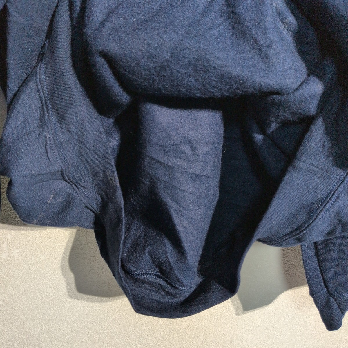 GILDAN　ギルダン　hoodie　フーディー　スウェットシャツ　パーカー　紺　メンズ　XL　オーバーサイズ　90s　y2k_画像7