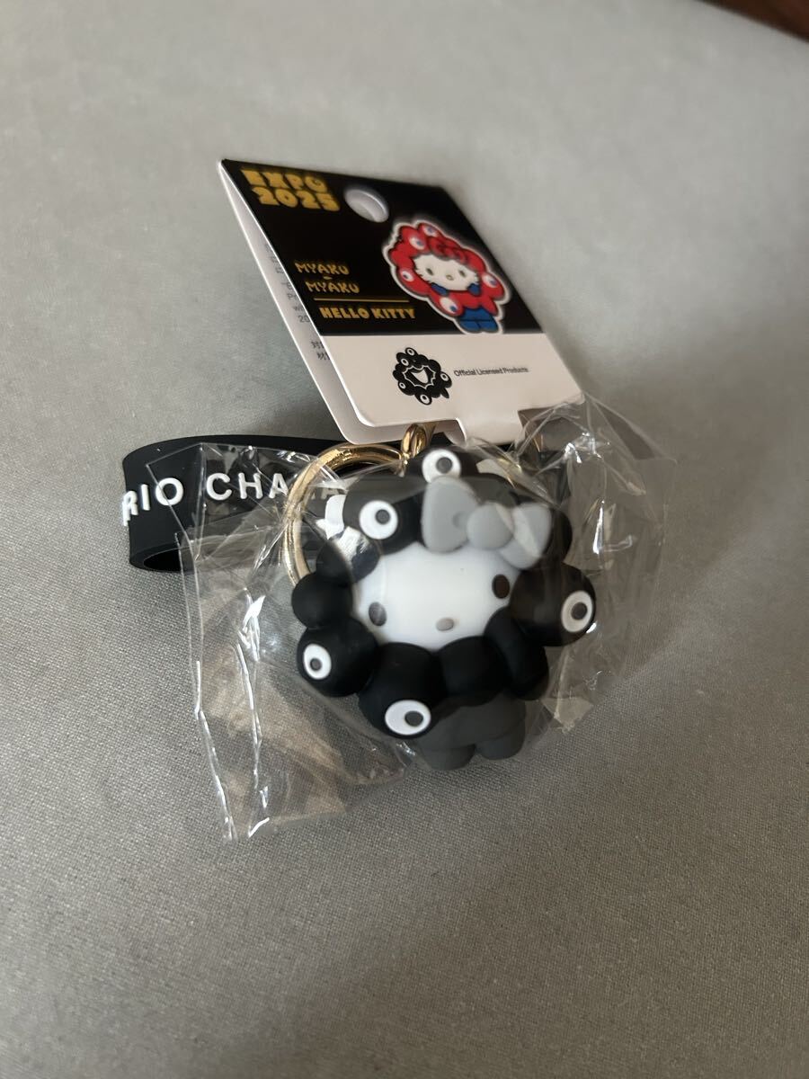 [ новый товар ] Osaka * Kansai десять тысяч . цельный эмблема ремешок чёрный Kitty 