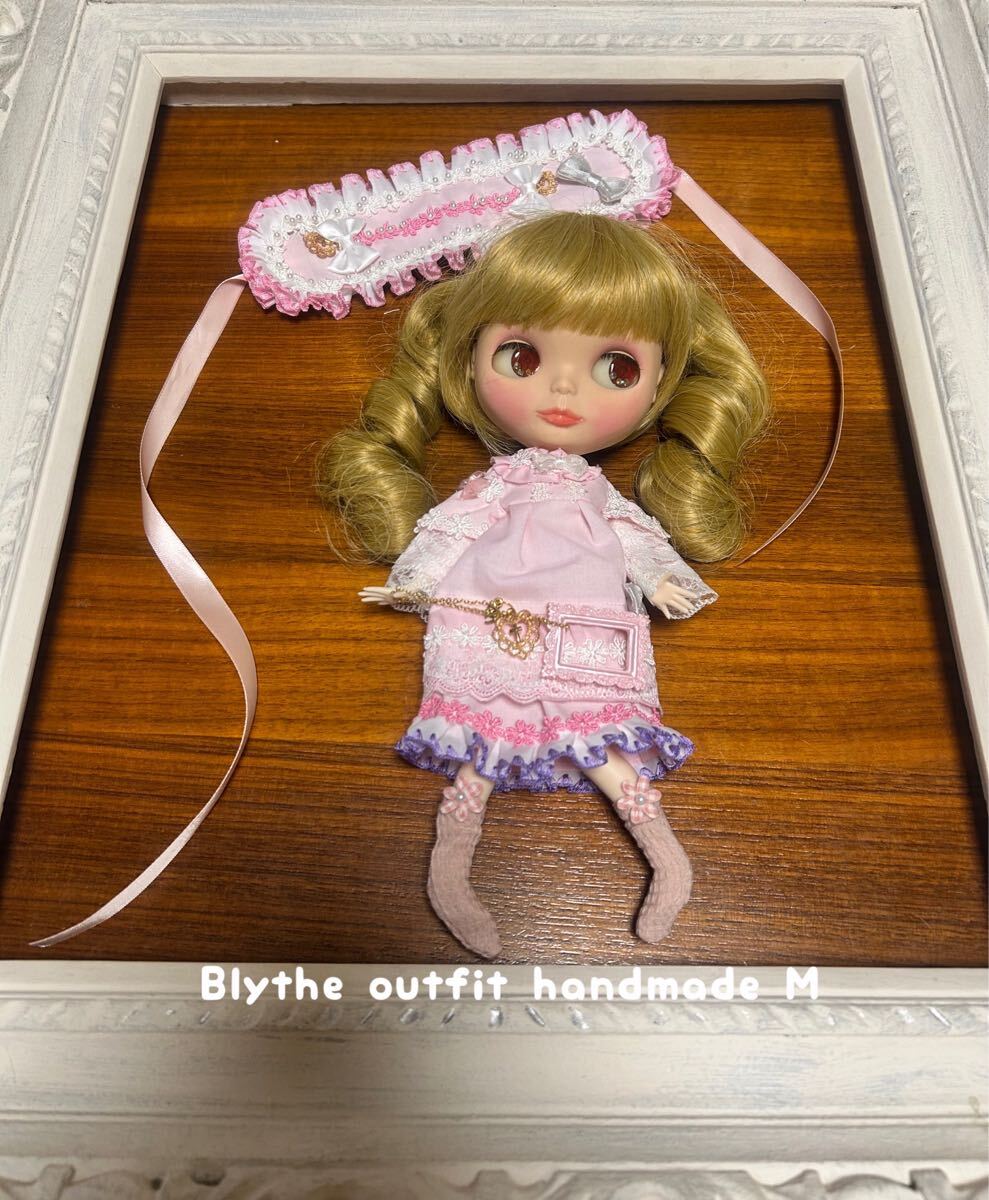 M Blythe outfit M ピンクのお洋服セット_画像3