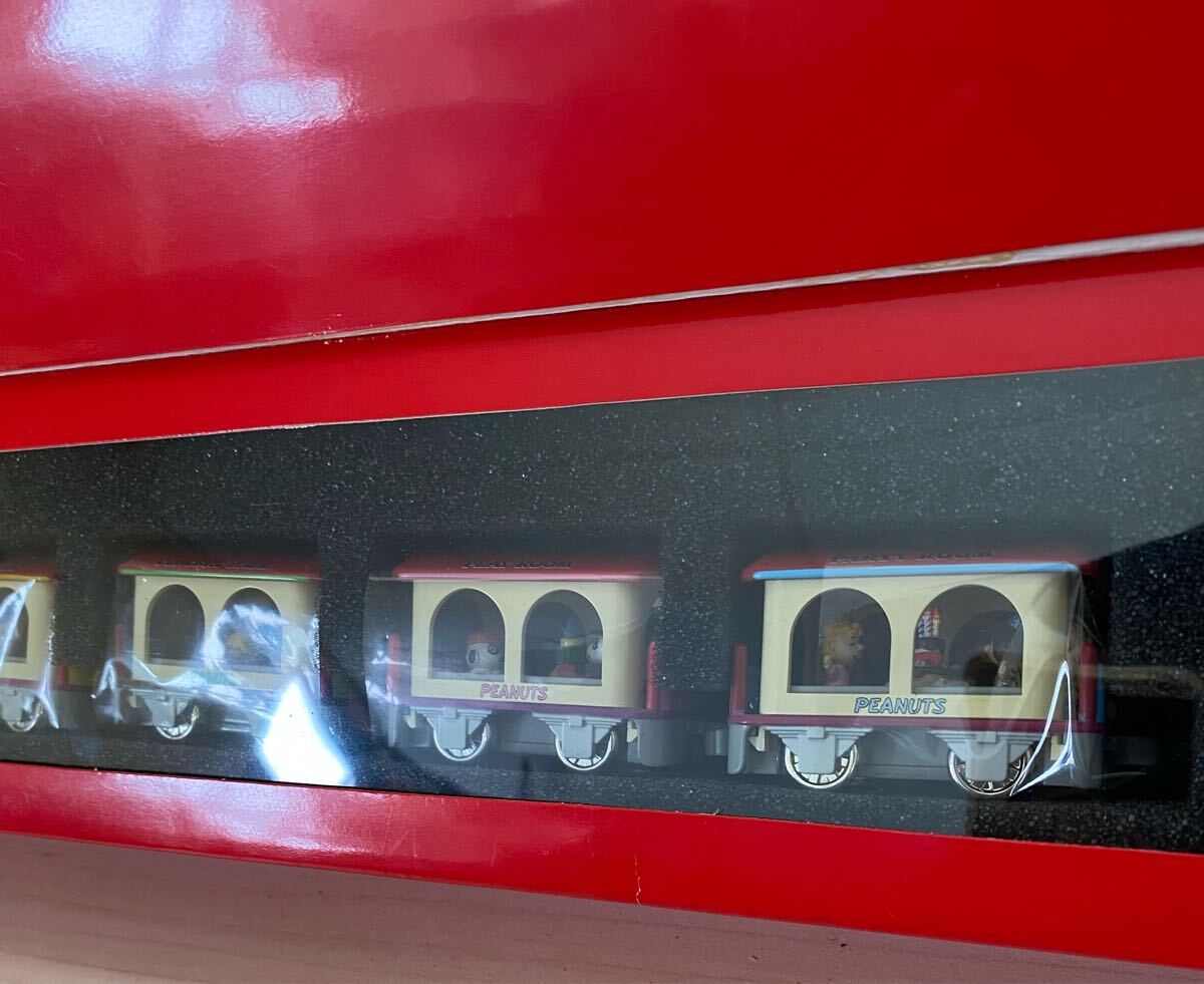 ZA0043 нераспечатанный PEANUTS Choro Q Happy Train SNOOPY Peanuts Snoopy коллекция happy to дождь . машина 5 обе Takara