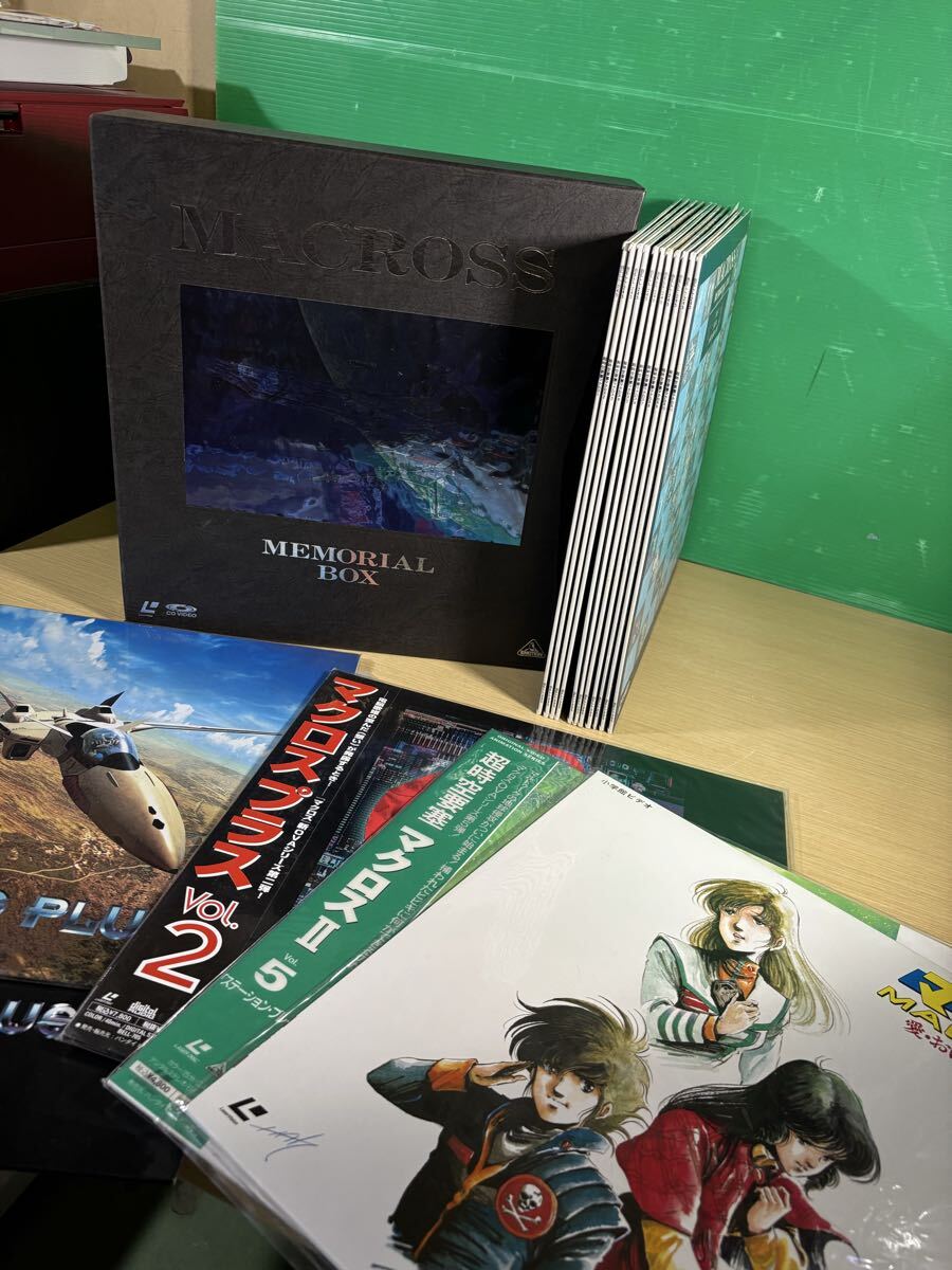 ZB807 Macross memorial box др. MACROSS лазерный диск комплект суммировать LD LD-BOX аниме 
