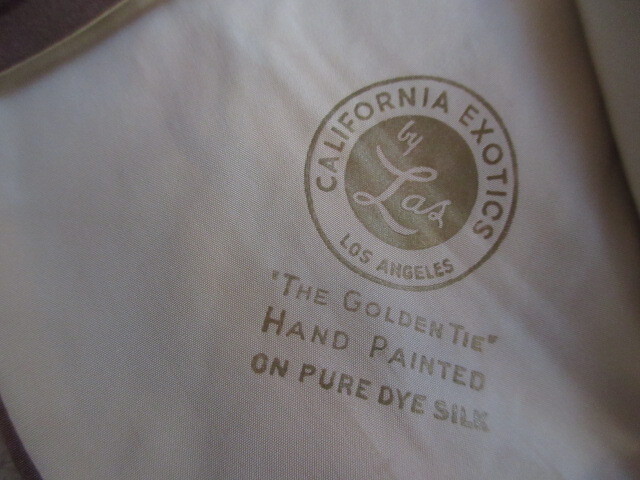 USA製 ビンテージ ４０S ５０S ハンドペイント ネクタイ ② VINTAGE ロカビリー JIVE ジャイブ アメカジ古着 JAZZ ZOOT ズートスーツ 年代_画像5