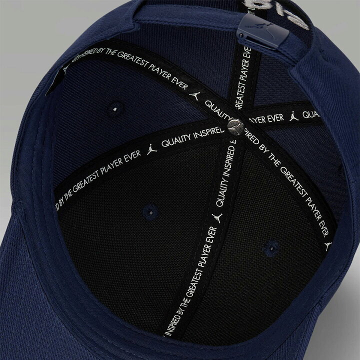 ナイキ ジョーダン パリサンジェルマン ジュニア キャップ ネイビー 紺 JORDAN PSG 子ども用 帽子 ワッペン 刺しゅう コラボ_画像6