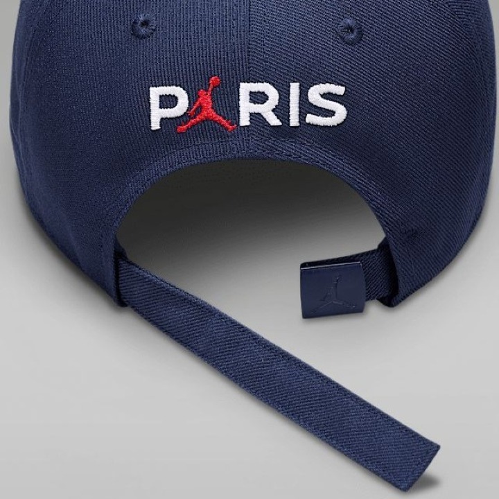 ナイキ ジョーダン パリサンジェルマン ジュニア キャップ ネイビー 紺 JORDAN PSG 子ども用 帽子 ワッペン 刺しゅう コラボ_画像7