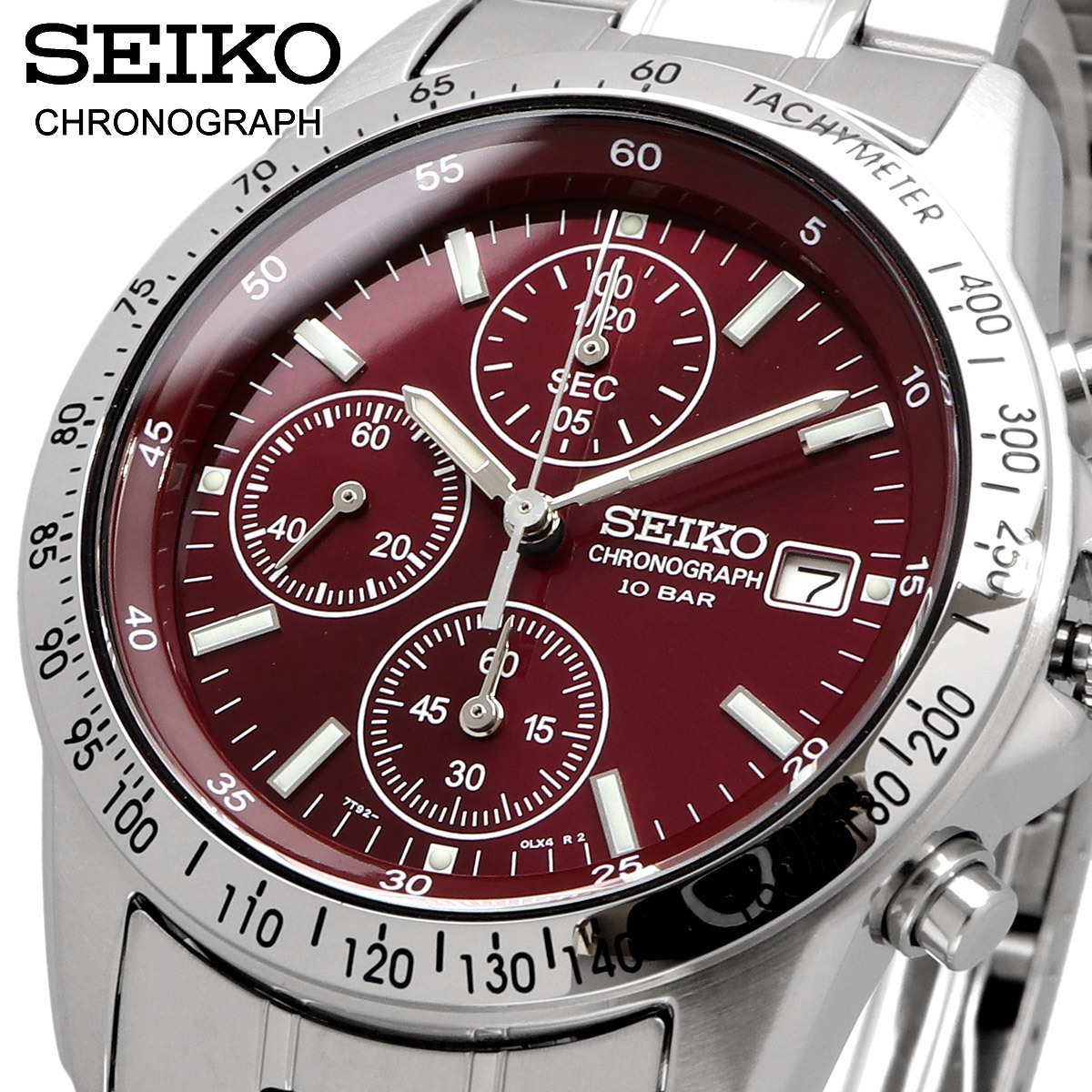 SEIKO セイコー 腕時計 メンズ 国内正規品 SPIRIT スピリット クォーツ クロノグラフ SBTQ045_画像1