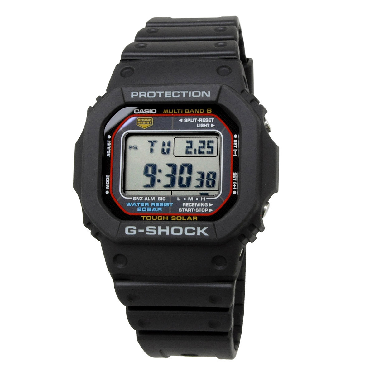 CASIO カシオ 腕時計 G-SHOCK Gショック 海外モデル 電波ソーラー マルチバンド6 メンズ GW-M5610U-1_画像2