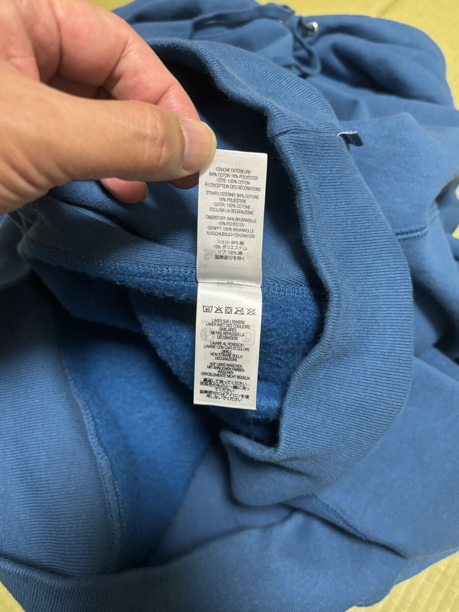 23FW Supreme Box Logo Hooded Sweatshirt Blue L 極美品 シュプリーム_画像9