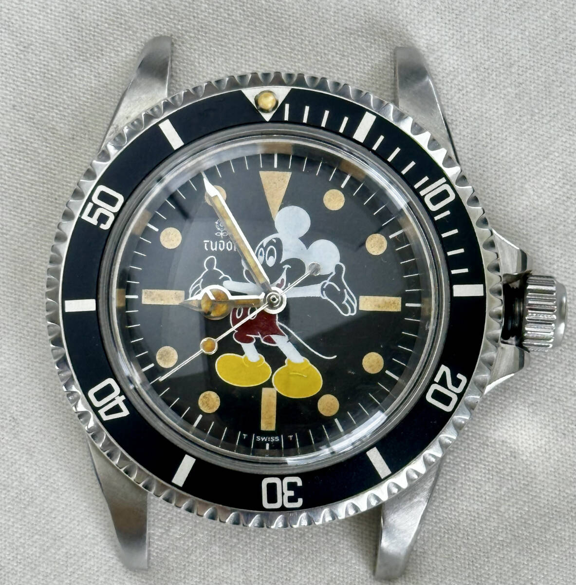 チューダー TUDOR サブマリーナー ミッキー 7016 Cal.2483 自動巻き メンズ腕時計 中古品の画像3