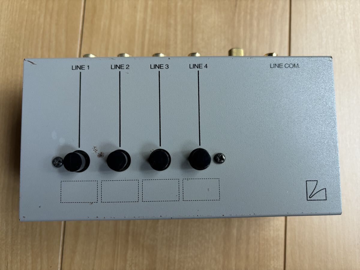 LUXMAN ラインセレクター AS-4III ＊ 中古動作品_画像3
