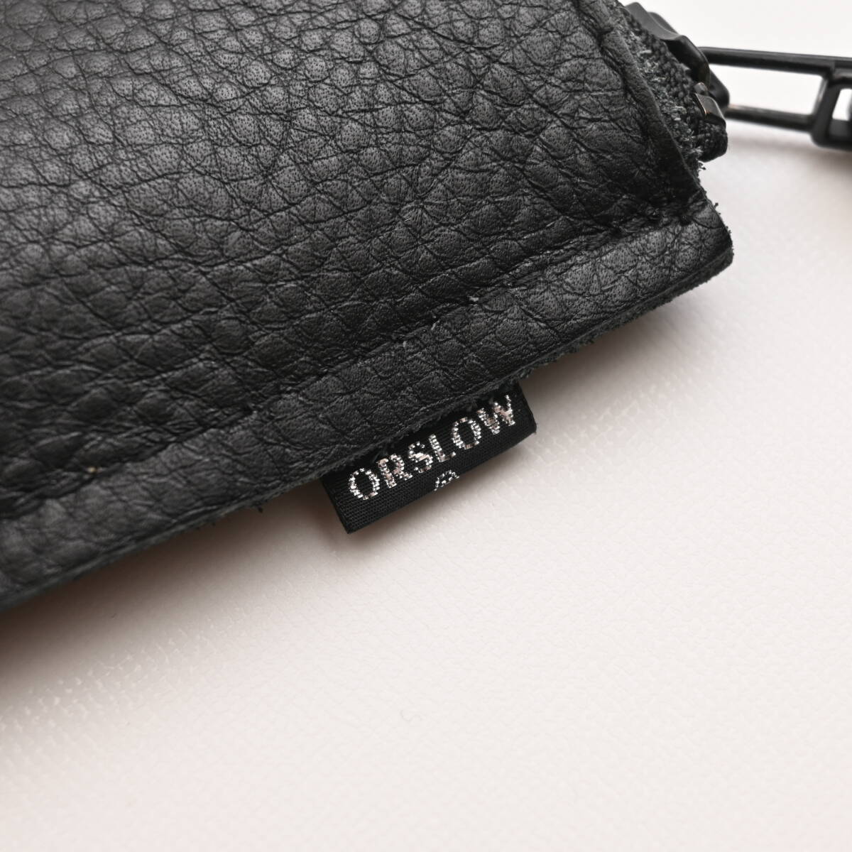 orslow オアスロウ レザーポーチ ブラック 黒 OB5874_画像3