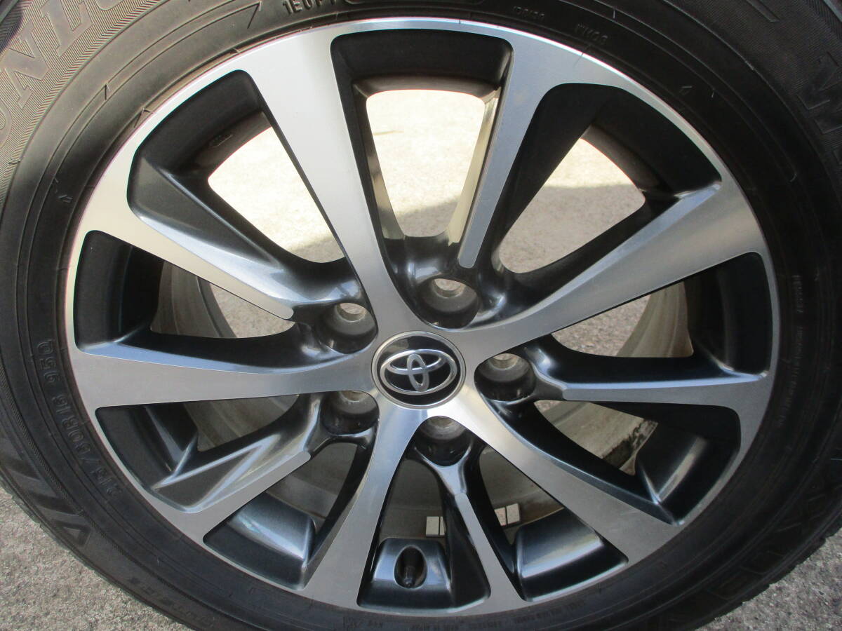 トヨタ純正　１６インチ　PCD１１４．３　７J　＋４０　２１５/６０R１６　２０２１年製　スタッドレス　４本セット　画像判断_画像5