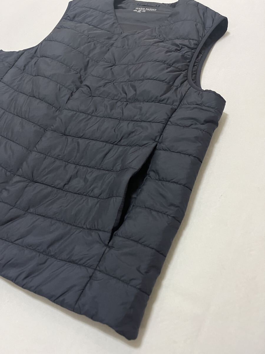 保存袋付き UNIQLO ユニクロ ウォームパデッド パフテックベスト ヒートテック 中綿 ベスト_画像3