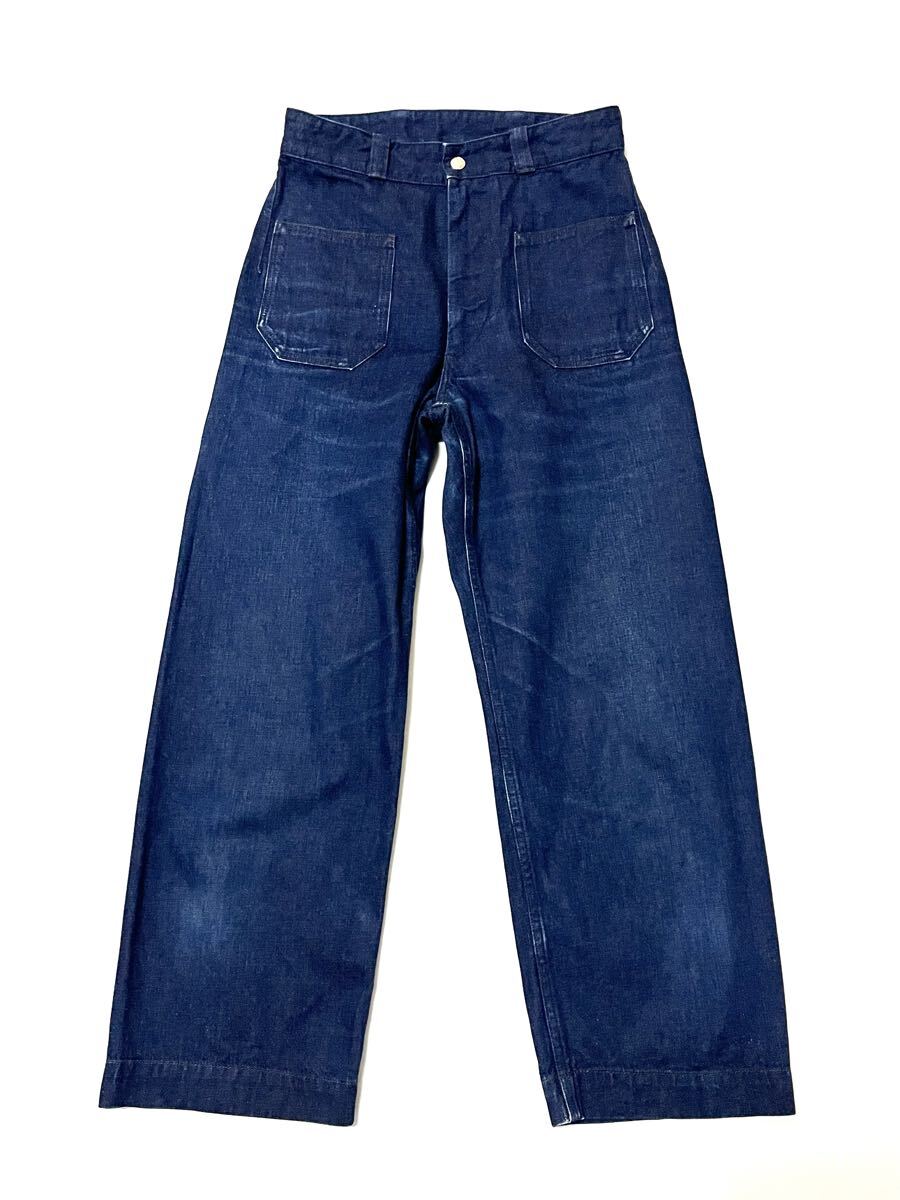 日本製 オーシバル オーチバル ミリタリーデザイン デニム パンツ _画像1
