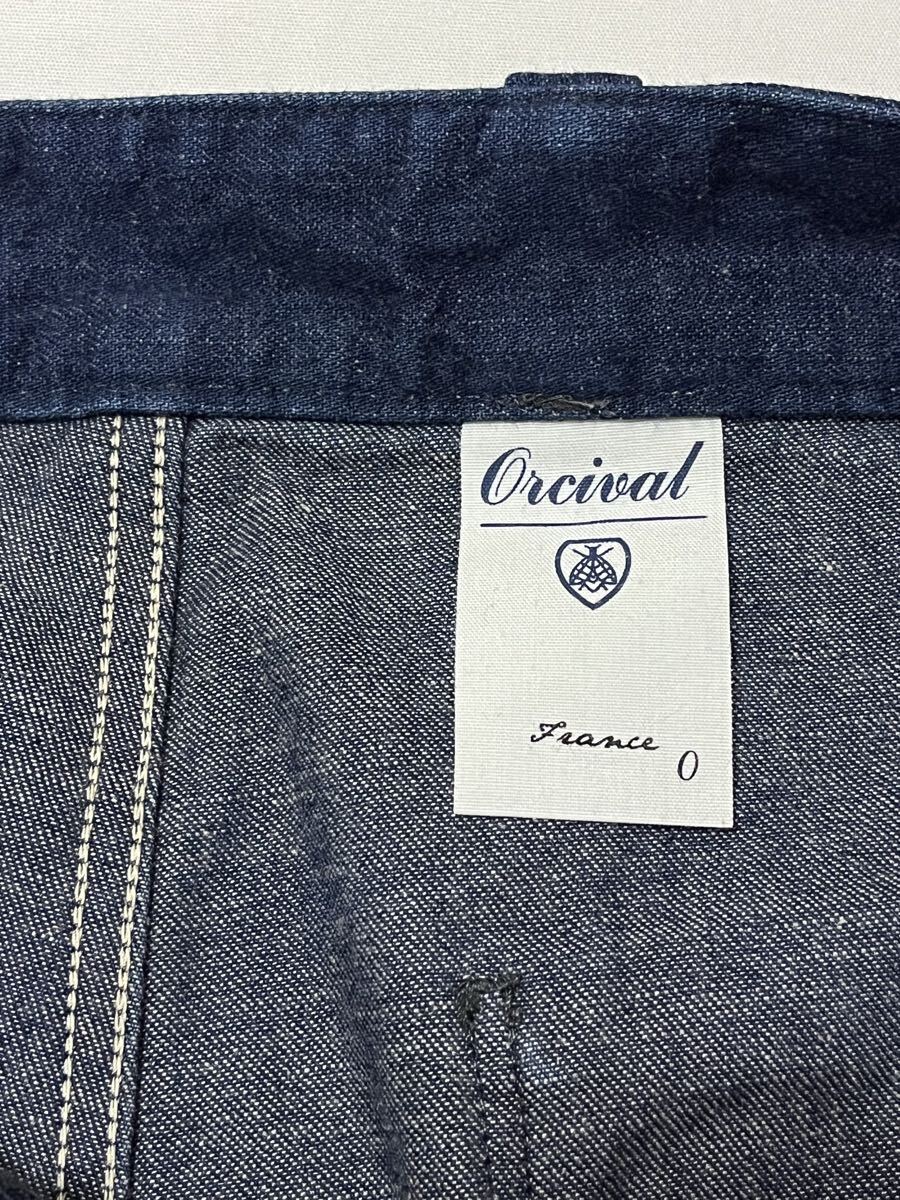 日本製 オーシバル オーチバル ミリタリーデザイン デニム パンツ _画像8